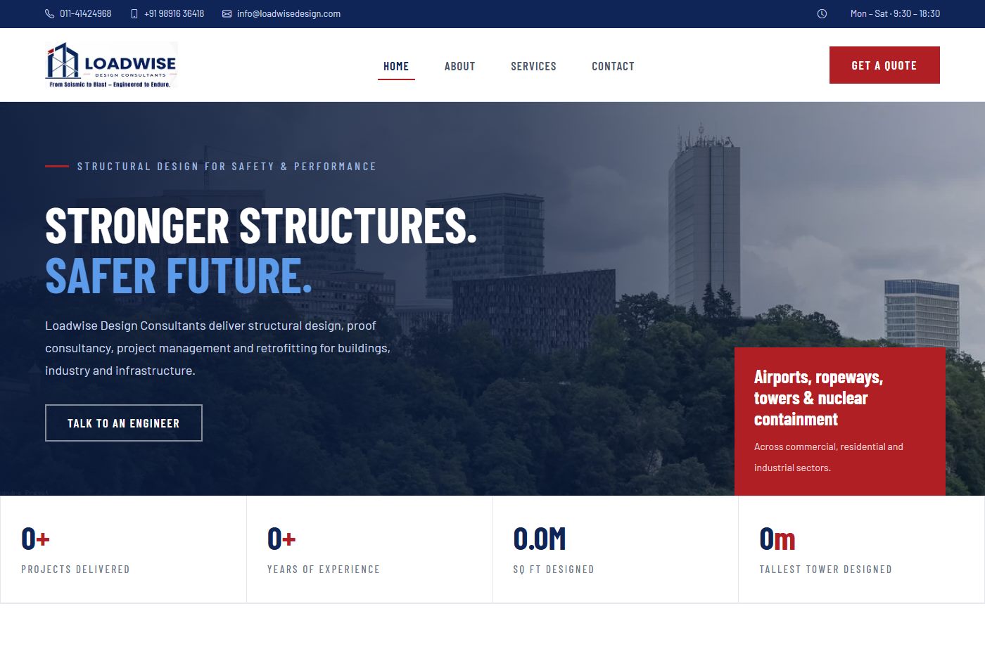Loadwise Design Consultants case study